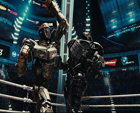 real steel boxing|hugh jackman robot boxing.